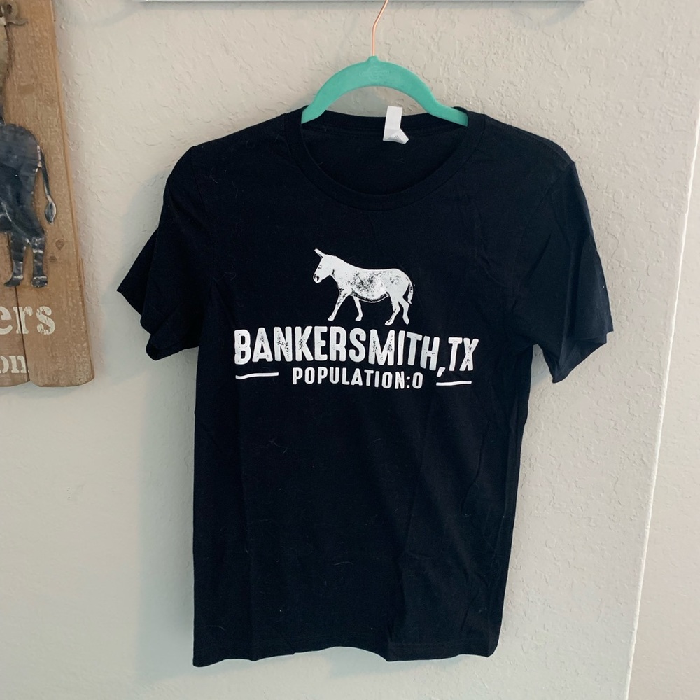 👚 Bankersmith TX Tee Black Small